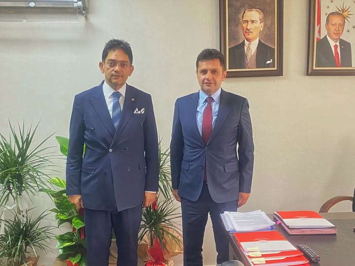 Hakan Oral'dan Hemşehrimiz Sayın Salih Kaygusuz’a Hayırlı Olsun Ziyareti