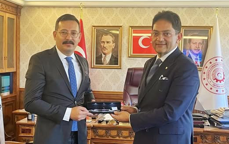 Hakan Oral'dan Kalkınma Ajansları Genel Müdürü Sn. Ahmet Şimşek'e Ziyaret